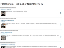 Tablet Screenshot of foraminifer.blogspot.com