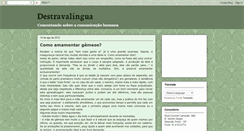 Desktop Screenshot of destravalingua.blogspot.com