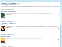 Tablet Screenshot of janelaespirita.blogspot.com