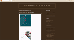 Desktop Screenshot of mocaessence.blogspot.com