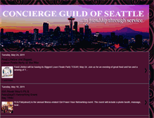 Tablet Screenshot of conciergeguildofseattle.blogspot.com