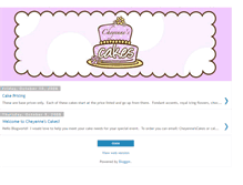 Tablet Screenshot of cheyennescakes.blogspot.com