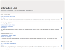 Tablet Screenshot of milwaukeelive.blogspot.com
