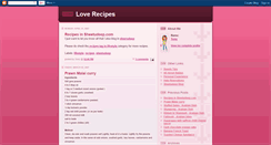 Desktop Screenshot of luvrecipes.blogspot.com