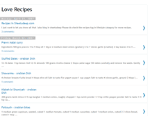 Tablet Screenshot of luvrecipes.blogspot.com