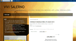 Desktop Screenshot of comunisalernitani.blogspot.com