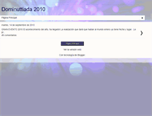 Tablet Screenshot of invitacionvipdominuttiada2010.blogspot.com