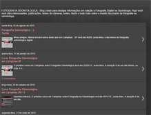 Tablet Screenshot of fotografiadigitalodonto.blogspot.com
