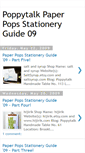 Mobile Screenshot of popytalkpaperpops.blogspot.com