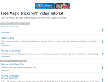 Tablet Screenshot of magicktriks.blogspot.com