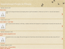 Tablet Screenshot of inspirationalpeopleinfitness.blogspot.com