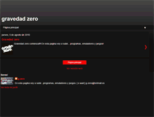 Tablet Screenshot of grav-zero.blogspot.com