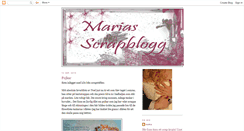 Desktop Screenshot of mariasscrapblogg.blogspot.com