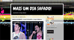 Desktop Screenshot of maisumdiasafado.blogspot.com