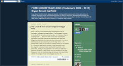 Desktop Screenshot of foreclosuretravelking.blogspot.com