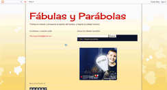 Desktop Screenshot of fabulasyparabolas.blogspot.com