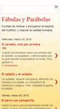 Mobile Screenshot of fabulasyparabolas.blogspot.com