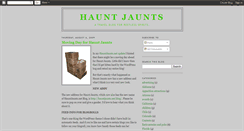 Desktop Screenshot of hauntjaunts.blogspot.com