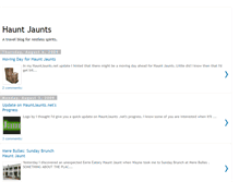Tablet Screenshot of hauntjaunts.blogspot.com