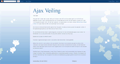 Desktop Screenshot of ajaxveiling.blogspot.com