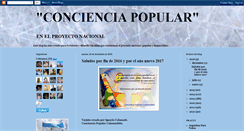Desktop Screenshot of conciencia-popular-cba.blogspot.com
