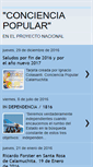 Mobile Screenshot of conciencia-popular-cba.blogspot.com