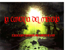 Tablet Screenshot of lacavernadelmisterio.blogspot.com