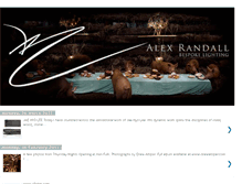 Tablet Screenshot of alexrandall-lighting.blogspot.com