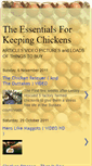 Mobile Screenshot of essentialsforkeepingchicken.blogspot.com