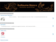 Tablet Screenshot of guillaumebianco.blogspot.com