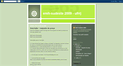 Desktop Screenshot of erehsudeste2009.blogspot.com