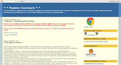 Desktop Screenshot of passioncoursayre.blogspot.com