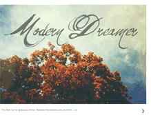 Tablet Screenshot of moderndreamer.blogspot.com