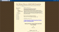 Desktop Screenshot of dmdioceseaff.blogspot.com