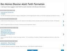 Tablet Screenshot of dmdioceseaff.blogspot.com