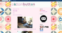 Desktop Screenshot of cottonbuttons.blogspot.com