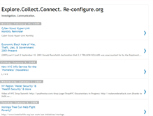 Tablet Screenshot of collect-connect.blogspot.com