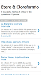 Mobile Screenshot of eterecloroformio.blogspot.com