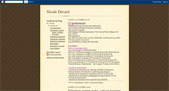 Desktop Screenshot of nicoledecure.blogspot.com