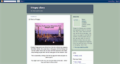 Desktop Screenshot of fringeydiary.blogspot.com
