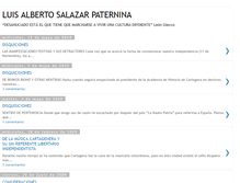 Tablet Screenshot of luisalbertosalazarpaternina.blogspot.com