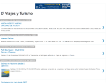 Tablet Screenshot of dviajesyturismo.blogspot.com