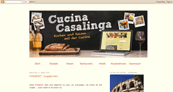 Desktop Screenshot of cucina-casalinga.blogspot.com