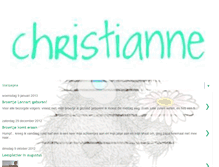 Tablet Screenshot of christiannevanvalen.blogspot.com