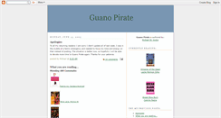 Desktop Screenshot of guanopirate.blogspot.com