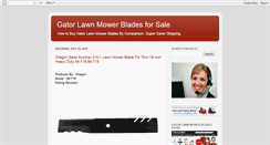 Desktop Screenshot of gatorlawnmowerblades.blogspot.com