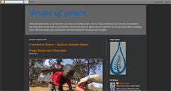 Desktop Screenshot of dropsofgrace.blogspot.com