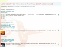 Tablet Screenshot of caravanadivinaprovidencia.blogspot.com