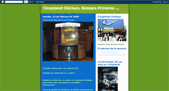 Desktop Screenshot of cineplanet-chiclayo.blogspot.com