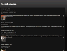 Tablet Screenshot of fineartaswara.blogspot.com